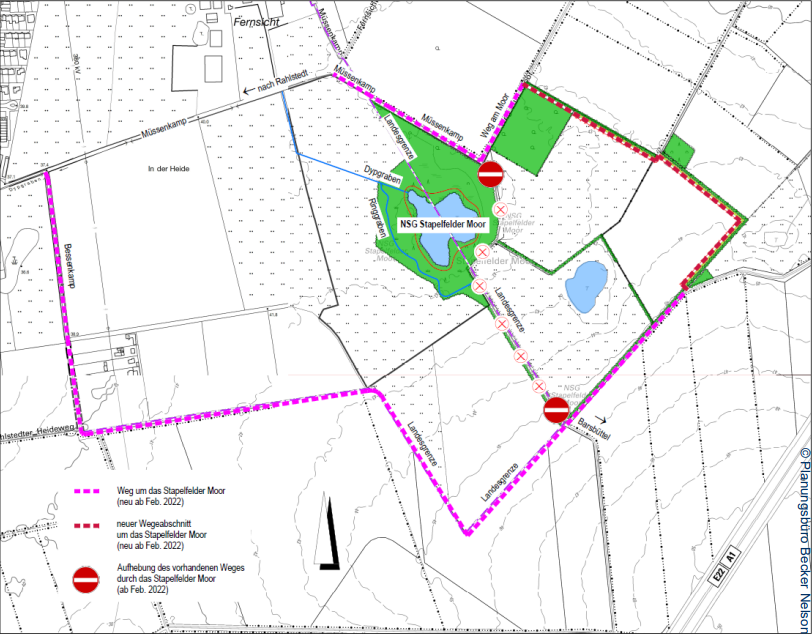 Rundweg Landschaftsaufbau Große Heide fertiggestellt